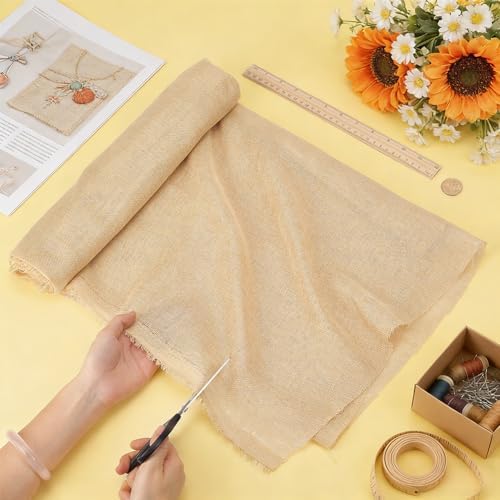 BENECREAT 39x57.5 inch Speaker Grill Cloth, Linen Single Layer - Image 3