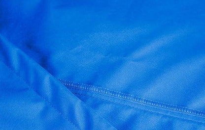 Eevelle Meridian Patio Oval Table Set Cover with Marine Grade Fabric - Outdoor Table Cover - Furniture Set Covers for Dining Table - Easy to Install - (25.5"H x 100"L x 82"W, Royal Blue)