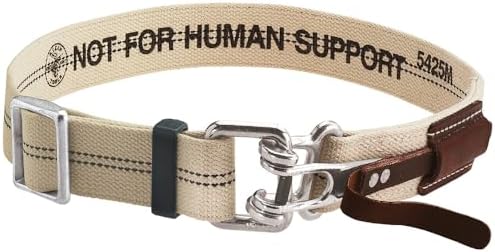 Klein Tools 5425M Tool Belt, Cotton/Polyester Work Belt, Quick-Release Buckle by Unknown