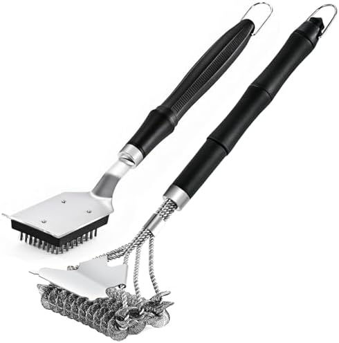 BBQ Grill Brush and Scraper, Bristle Free Grill Cleaner by Unknown