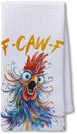 Funny Chicken Kitchen Towels 16x24 Inch, Chicken Gifts by Unknown