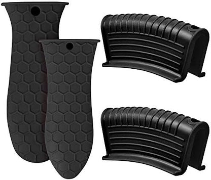 Silicone Hot Handle Holder, Heat Resistant Potholder Cookware Handle Cast Iron by Unknown