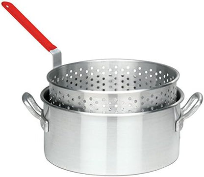 Bayou Classic 1201 10-qt Aluminum Fry Pot Features Perforated Aluminum Basket - Image 3