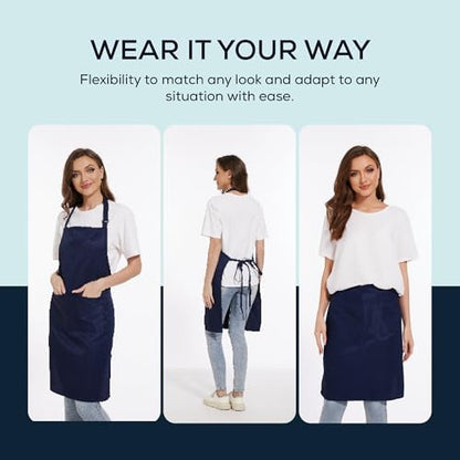Will Well Kitchen 2 Pack Bib Apron - Image 5