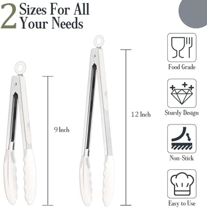 TeamFar Kitchen Tongs - Image 2