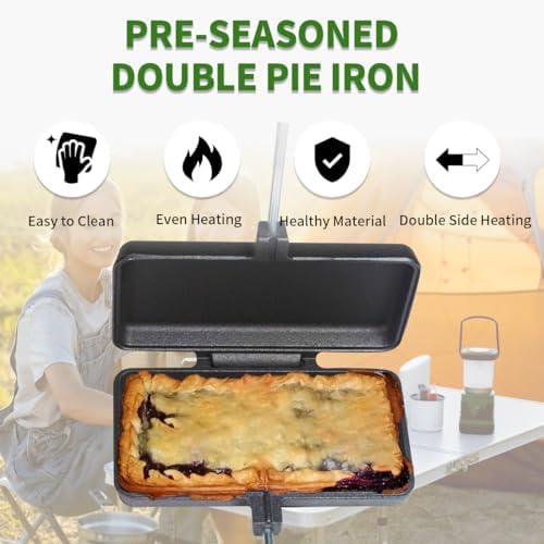 AILITOR Double Pie Iron Sandwich Maker - Image 4