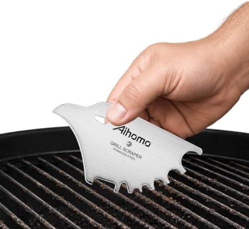 Cool Eagle-Shaped Bristle-Free Grill Scraper, BBQ Grill Cleaning Tool by AihomoCutlery