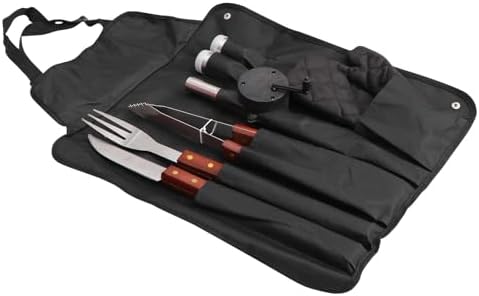 Xmas BBQ Apron Grill Utensils Kit by Alasum
