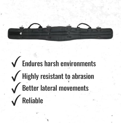 WOLF WTH2110 Heavy-Duty Ballistic Padded Tool Work Belt | Compatible w/Pouches - Image 4