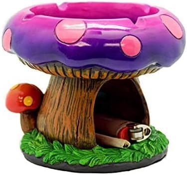 Colonial Tin Works Cute Mushroom House Ashtrays by Colonial+Tin+Works