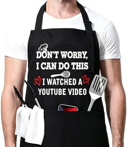 ONFAON Funny Apron for Men & Women by ONFAON
