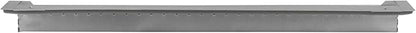 Repa Market 25" x 5" Inch Air Grille for Round Spiral Ducts - Adjustable Double Louvre Blade - Galvanized Ventilation Cover - Side Fit Round Surface Canal Ducting from 9.84" to 35.43" Inches