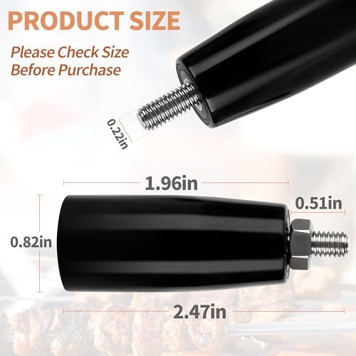Grill Vent Cool Touch Damper Handle Fit - Image 6