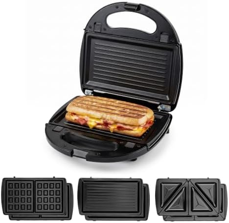 OVENTE Electric Sandwich, Panini and Waffle Maker Set by OVENTE