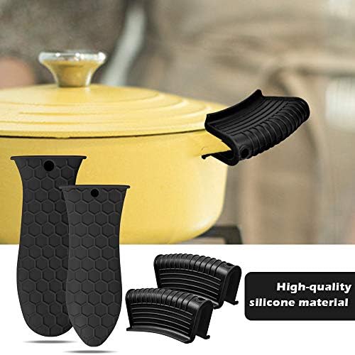 Silicone Hot Handle Holder, Heat Resistant Potholder Cookware Handle Cast Iron - Image 6