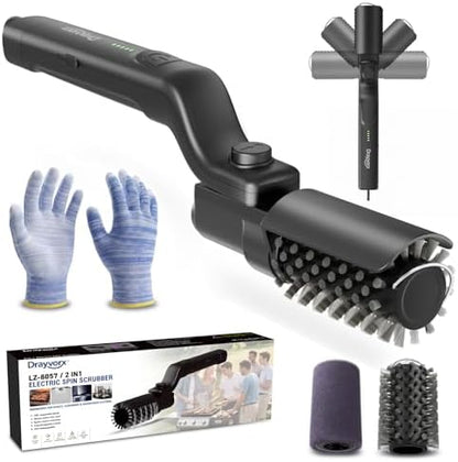 Electric Grill Brush, High Torque Grill Brush by Drayvorx