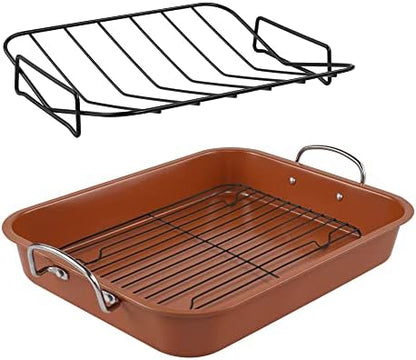 KitCom Nonstick Roasting Pan, Roaster by kitComhomekitchen