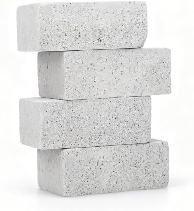 4PCS Grill Stone Cleaning Brick, Pumice Stone by Jwthee