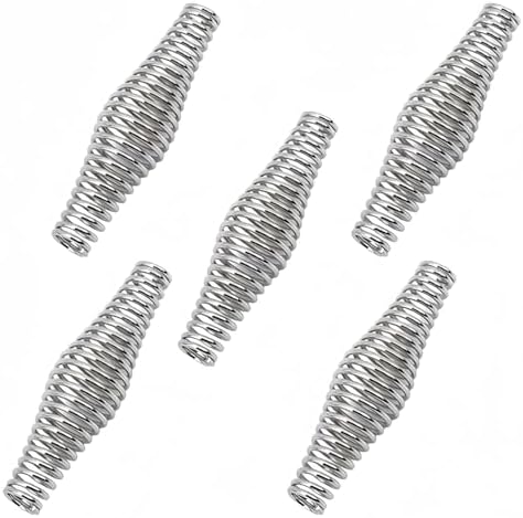 5Pcs Stainless Steel BBQ Spring Handle, 4.33 Inch Long Heavy Duty BBQ Handles by Unknown