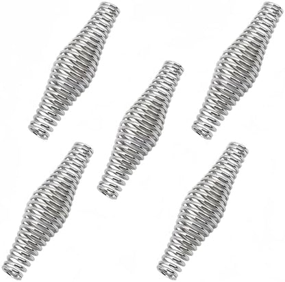 5Pcs Stainless Steel BBQ Spring Handle, 4.33 Inch Long Heavy Duty BBQ Handles by Unknown