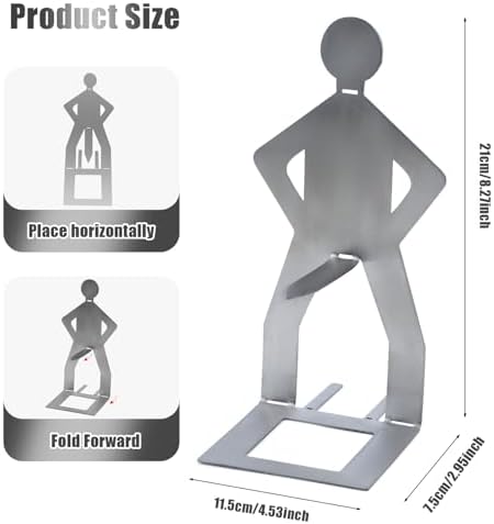 5PCS Funny BBQ Stand Man Hot Dog Holder, Standing Man Sausage Barbecue Rack - Image 6