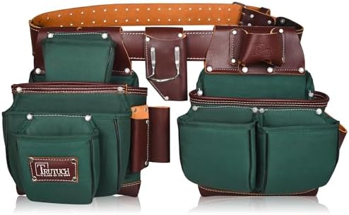 Nylon and Leather Tool Belt | Framing Tool Bags/Pouch | by TRUTUCH