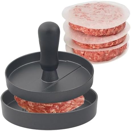 Aluminum Burger Press Patty Maker by MoMoxi