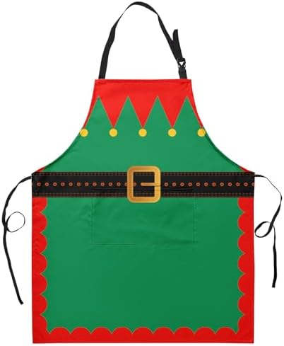 Christmas Elf Apron Xmas Santa Elf Aprons by Dacawin