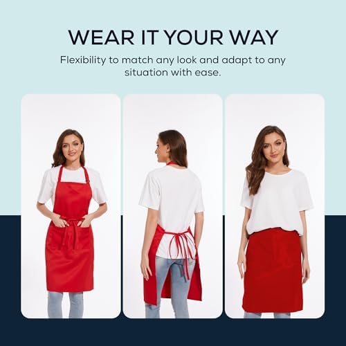 Will Well Kitchen 2 Pack Bib Apron - Image 5
