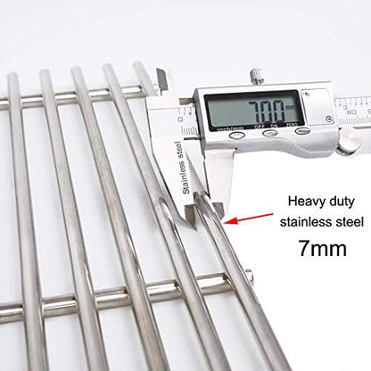 S6505A 19 3/4" Stainless Steel Cooking Grid Grates Replacement - Image 3