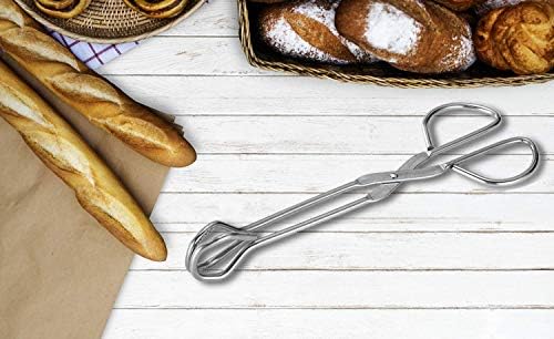 Hiash 9" and 11" Heavy Duty Stainless Steel Kitchen Tongs - Image 4