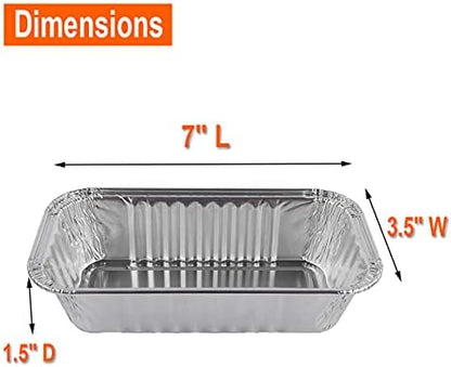 BBQ Future 20-Pack Aluminum Foil BBQ Grease Grill Drip Pans Replacement - Image 4
