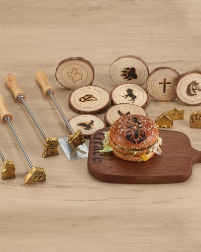 Solid Brass 1.5" Fox Branding Iron - Image 6