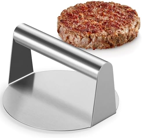 Joyfair 5.5 Inch Smash Burger Press, Stainless Steel Burger Press by Joyfair