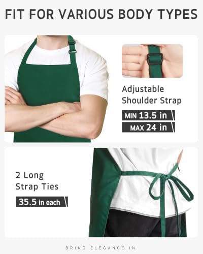 Syntus Chef Apron for Men Women - Image 4