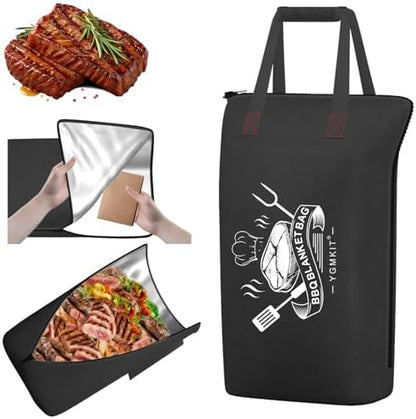 BBQ Blanket for Resting Meat, Reusable Smoker Meat Resting Blanket, Smoker by YGMkit