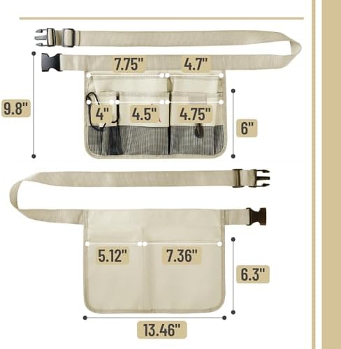 UNCO- Adjustable Gardening Belt, 7 Pockets, Cut and Water Resistant, Garden - Image 4