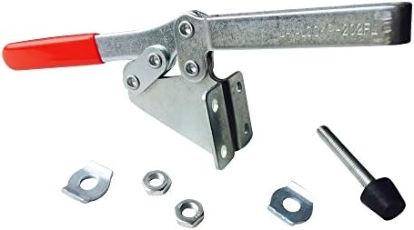 Smoker lid clamp, SIDE mount PUSH BBQ toggle clamps Horizontal Handle Toggle by LavaLock%C2%AE