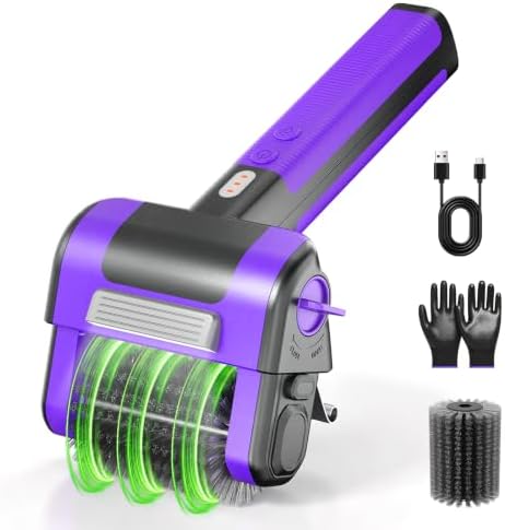 KL102 Electric BBQ Grill Brush 1000 RPM Rechargeable Grill Cleaner, 2-Cell by Unknown