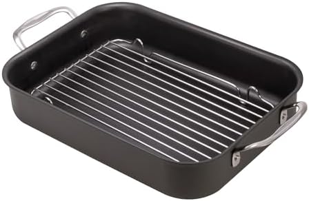 HIC Kitchen Roasting Baking Broiler Rack, Chrome-Plated Steel, Holds Smaller - Image 6
