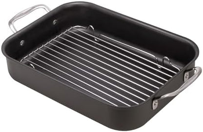 HIC Kitchen Roasting Baking Broiler Rack, Chrome-Plated Steel, Holds Smaller - Image 6