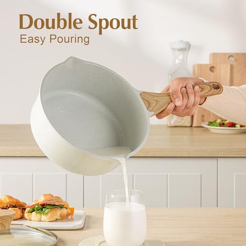 SENSARTE 3 Quart Ceramic Nonstick Saucepan - Image 2