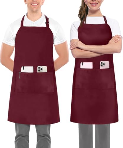 Utopia Kitchen Bib Aprons 2 Pack Adjustable by UTOPIAKITCHEN