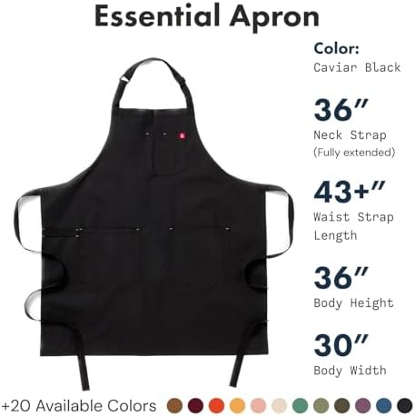 hedley & bennett Essential Chef Apron - Image 2