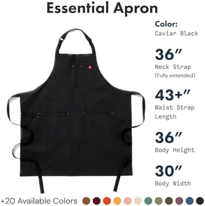 hedley & bennett Essential Chef Apron - Image 2