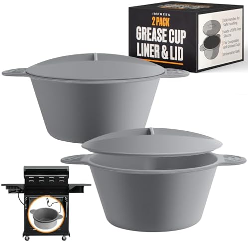 Impresa Silicone Grease Cup Liner & Lid Set by IMPRESA