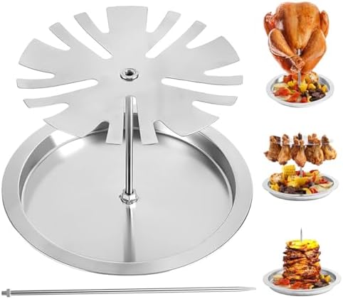 Chicken Leg Rack, 1 Set Chicken Leg Rack, 15 Slots Stainless Steel Drumstick by Unknown