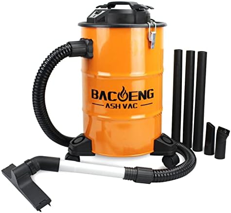 BACOENG Ash Vacuum for Pellet Grill, 5.3 Gallon by BACOENG