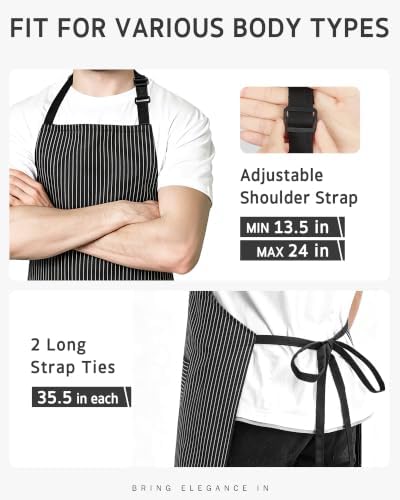 Syntus Chef Apron for Men Women - Image 4