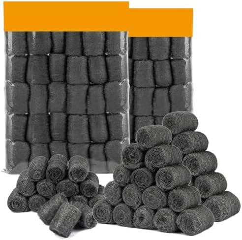 MAQIHAN Steel Wool Pads 0000 60PCS by MaqiIhanCustomOfficial